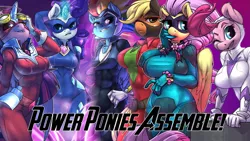 Size: 2133x1200 | Tagged: suggestive, artist:atryl, artist:atryl edits, artist:flyingbrickanimation, derpibooru import, edit, applejack, fili-second, fluttershy, masked matter-horn, mistress marevelous, pinkie pie, radiance, rainbow dash, rarity, saddle rager, twilight sparkle, twilight sparkle (alicorn), zapp, alicorn, anthro, earth pony, pegasus, unicorn, power ponies (episode), abs, applebucking thighs, applejacked, armpits, badass, big breasts, breasts, busty applejack, busty fluttershy, busty pinkie pie, busty rarity, busty twilight sparkle, clothes, collage, costume, female, gloves, glowing horn, grin, horn, huge breasts, lasso, lightning, lip bite, looking at you, magic, mane six, mask, muscles, night, one eye closed, open mouth, patreon, patreon logo, power ponies, rope, smiling, smirk, straddling, superhero, wallpaper, wallpaper edit