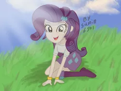 Size: 2000x1500 | Tagged: safe, artist:sumin6301, derpibooru import, rarity, equestria girls, solo