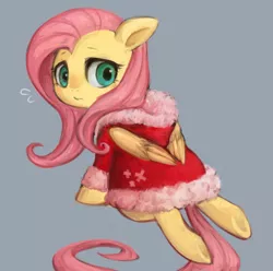 Size: 646x641 | Tagged: artist:kei05, clothes, derpibooru import, fluttershy, pixiv, safe, solo, underhoof