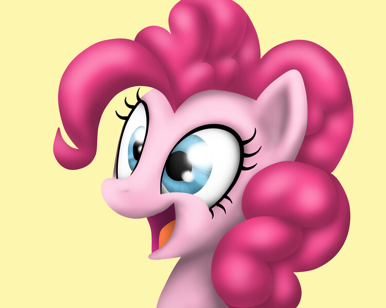 Size: 4500x3600 | Tagged: artist:carolynmaples, derpibooru import, pinkie pie, safe, solo