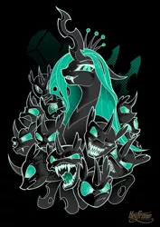 Size: 900x1272 | Tagged: artist:kraden, changeling, derpibooru import, queen chrysalis, safe