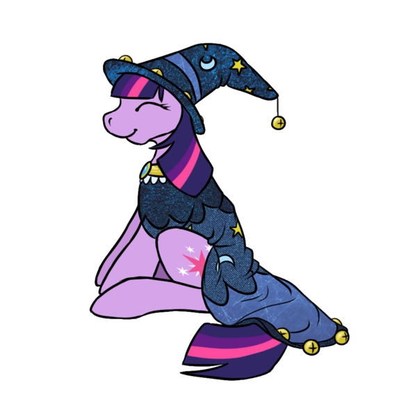 Size: 1000x1000 | Tagged: artist:robotk-9000, clothes, costume, derpibooru import, safe, solo, star swirl the bearded, twilight sparkle