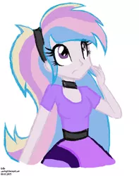 Size: 942x1194 | Tagged: safe, artist:kasi-ona, derpibooru import, oc, oc:orient duetta wonder, unofficial characters only, equestria girls, ponytail, sketch, solo