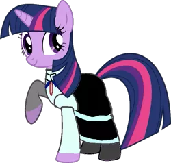 Size: 645x614 | Tagged: safe, artist:themushroomvestal, derpibooru import, twilight sparkle, clothes, cosplay, dress, ms paint, rosenkreuzstilette, spiritia rosenberg