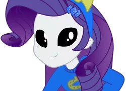 Size: 1024x742 | Tagged: safe, derpibooru import, rarity, alien, equestria girls, /mlp/, 4chan, ayy lmao, black sclera, clothes, gray, no nose, pony ears, simple background, solo, sweater, transparent background