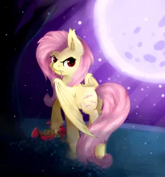 Size: 1024x1100 | Tagged: artist:mapony240, derpibooru import, flutterbat, fluttershy, race swap, safe, solo