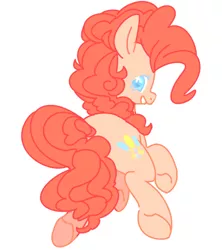 Size: 500x563 | Tagged: artist:buljong, derpibooru import, pinkie pie, safe, solo, underhoof