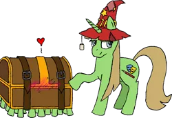 Size: 1024x699 | Tagged: artist:owatheone, derpibooru import, discworld, luggage, oc, oc:buttercheese, rincewind, safe, solo, the luggage, unofficial characters only