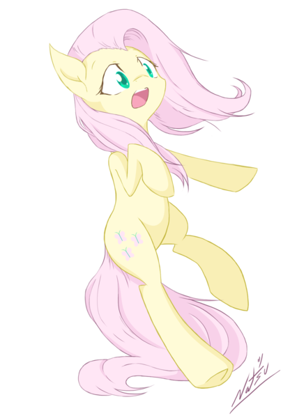 Size: 1260x1819 | Tagged: safe, artist:natsu714, derpibooru import, fluttershy, earth pony, pony, earth pony fluttershy, race swap, scared, simple background, solo, transparent background, wingless