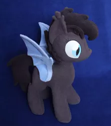Size: 842x949 | Tagged: safe, artist:adamar44, derpibooru import, oc, oc:seachell, unofficial characters only, bat pony, pony, blank flank, irl, photo, plushie, solo