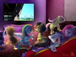 Size: 1280x960 | Tagged: applejack, derpibooru import, exploitable meme, fluttershy, mane six, meme, oc, oc:pauly sentry, pinkie pie, rainbow dash, rarity, sad movie meme, safe, screencap, summer wars, twilight sparkle