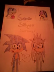 Size: 1200x1600 | Tagged: safe, artist:silver huddle, derpibooru import, aria blaze, sonata dusk, anthro, comic, crossover, silver the hedgehog, sonicified, sonic the hedgehog, sonic the hedgehog (series)