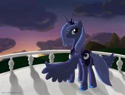 Size: 1221x932 | Tagged: artist:flak--k, derpibooru import, princess luna, s1 luna, safe, solo