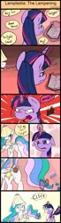 Size: 1250x4500 | Tagged: suggestive, artist:keeponhatin, derpibooru import, princess celestia, princess luna, twilight sparkle, twilight sparkle (alicorn), alicorn, pony, ..., :c, :i, angry, annoyed, anus, book, bookhorse, comic, dock, donut, featureless crotch, female, floppy ears, frown, funny, glare, hat, lamp, lamplestia, lampshade, lampshade hat, looking back, magic, mare, messy mane, nose wrinkle, not safe for woona, nudity, open mouth, plot, ponut, ponut donut, pun, raised hoof, reading, s1 luna, surprised, tail pull, telekinesis, trollestia, twilight snapple, visual pun, wat, wide eyes