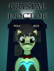 Size: 1536x2048 | Tagged: artist:rainihorn, derpibooru import, doctor who, doctor whooves, police box, safe, solo, time travel, time turner