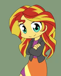 Size: 1200x1500 | Tagged: safe, artist:coffgirl, derpibooru import, sunset shimmer, equestria girls, cute, shimmerbetes, solo