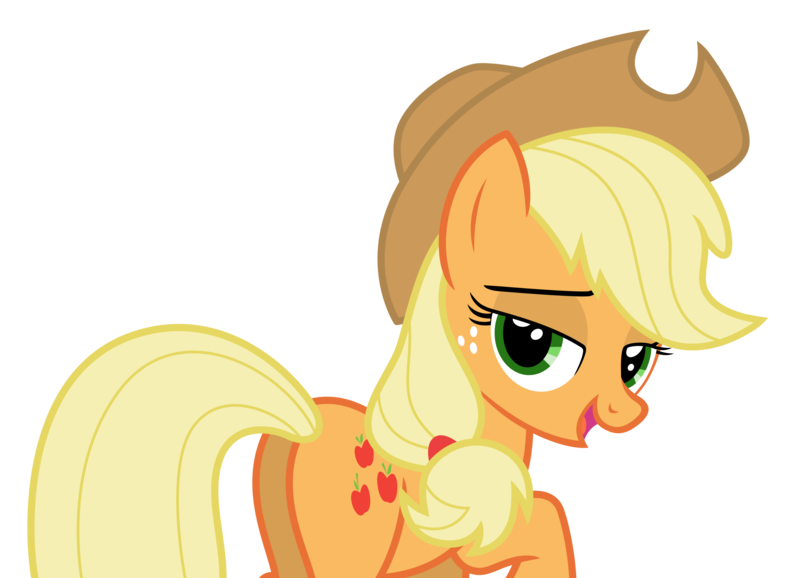 Applejack Face Vector