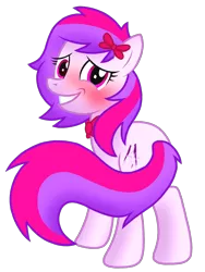 Size: 1536x2048 | Tagged: artist:birdivizer, blushing, cute, derpibooru import, oc, oc:silent song, ponysona, safe, shy, smiling, solo, unofficial characters only