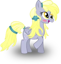 Size: 878x910 | Tagged: safe, artist:battlefieldbrony, derpibooru import, derpy hooves, pegasus, pony, alternate hairstyle, female, mare, solo