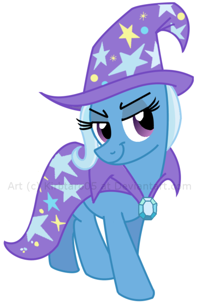 Size: 614x938 | Tagged: safe, artist:kirbtaro05, derpibooru import, trixie, pony, unicorn, female, mare, solo