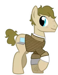 Size: 1024x1326 | Tagged: artist:miles-upshur, derpibooru import, outlast, outlast: whistleblower, ponified, safe, waylon park