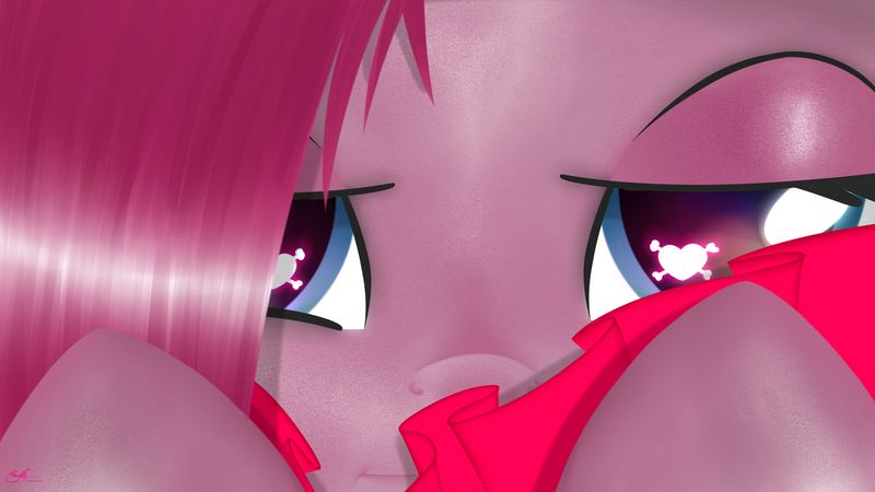 Size: 3840x2160 | Tagged: artist:saddnesspony, fanfic:cupcakes, pinkamena diane pie, pinkie pie, safe