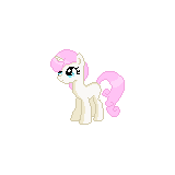 Size: 160x160 | Tagged: artist:strawbellycake, derpibooru import, filly, pixel art, safe, simple background, solo, sprite, transparent background, twinkleshine