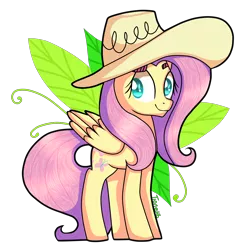 Size: 4500x4500 | Tagged: absurd resolution, artist:jandi-seal, derpibooru import, eyebrows, fluttershy, hat, safe, simple background, solo, transparent background