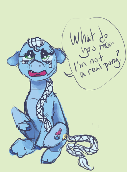 Size: 1089x1474 | Tagged: artist:weepysheep, braid, concerned pony, crying, derpibooru import, floppy ears, looking at you, open mouth, sad, safe, sitting, solo