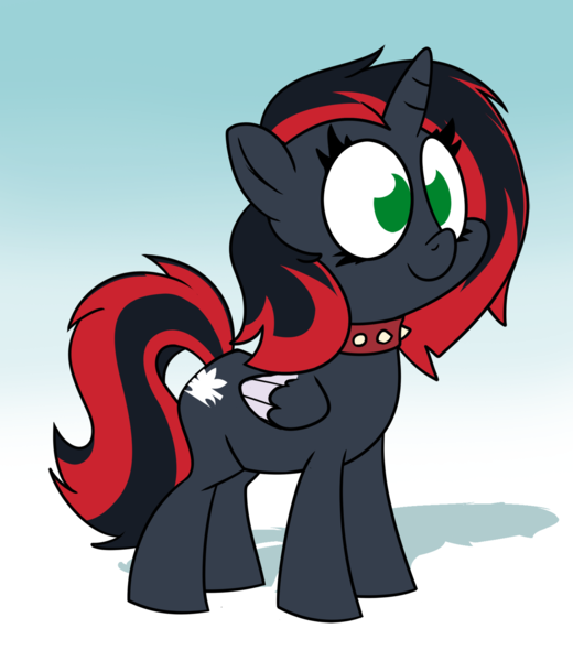 Size: 1301x1500 | Tagged: safe, artist:anotheraverageartist, derpibooru import, oc, unofficial characters only, alicorn, pony, alicorn oc, collar, solo