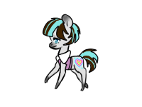 Size: 200x150 | Tagged: safe, artist:invertqueen7, derpibooru import, oc, oc:cacao amore, unofficial characters only, earth pony, pony, solo