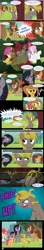 Size: 1440x8137 | Tagged: apple bloom, argument, artist:jadedjynx, comic, cutie mark crusaders, glowing eyes, my little sterelis, oc, oc:cynthia ezthro, oc:daniel coppren, oc:jade verdi, oc:lene nezumi, safe, scootaloo, sweetie belle, yelling