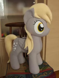 Size: 782x1021 | Tagged: safe, artist:adamar44, derpibooru import, derpy hooves, pegasus, pony, female, irl, mare, photo, plushie