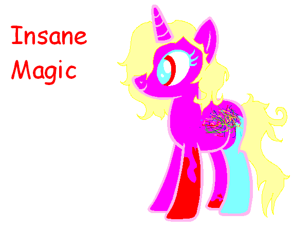 Size: 570x455 | Tagged: safe, artist:epicmew, derpibooru import, oc, oc:insane magic, unofficial characters only, comic sans, solo