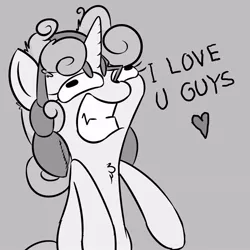 Size: 960x960 | Tagged: safe, artist:sketchragon, derpibooru import, sweetie belle, lobster, solo