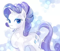 Size: 700x600 | Tagged: artist:ain0000, crystallized, crystal rarity, derpibooru import, rarity, safe, solo