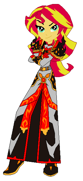 Size: 269x587 | Tagged: safe, artist:selenaede, derpibooru import, sunset shimmer, equestria girls, fantasy class, knight, paladin, redesign, solo, warcraft, warrior, world of warcraft