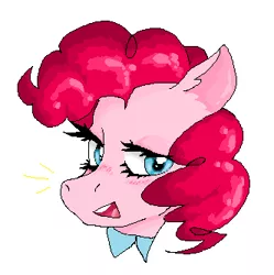 Size: 332x334 | Tagged: safe, artist:caseytatum, derpibooru import, pinkie pie, ms paint, pixel art