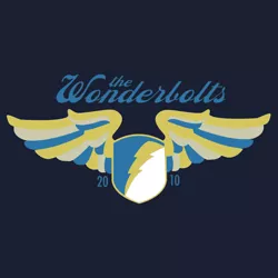 Size: 550x550 | Tagged: artist:dfragrance, blue angels, clothes, derpibooru import, emblem, merchandise, navy, parody, redbubble, safe, shirt, sticker, text, united states, wonderbolts