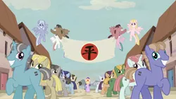 Size: 1920x1080 | Tagged: amon, avatar the last airbender, derpibooru import, edit, equal cutie mark, equal town banner, equal town banner meme, exploitable meme, meme, s5 starlight, safe, season 5, starlight glimmer, the cutie map, the legend of korra, when you see it