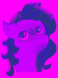 Size: 768x1024 | Tagged: safe, artist:phirestar, derpibooru import, oc, oc:milky way, unofficial characters only, pony, color palette challenge, eyestrain warning, female, limited palette, mare, needs more saturation