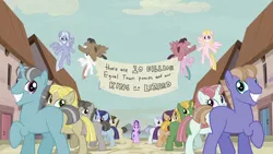 Size: 1280x720 | Tagged: derpibooru import, edit, equal town banner, equal town banner meme, exploitable meme, meme, safe, starlight glimmer, the cutie map