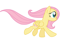 Size: 1156x700 | Tagged: animated, artist:pupster0071, derpibooru import, fluttershy, running, safe, solo