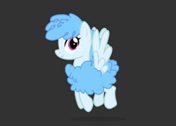 Size: 700x504 | Tagged: animated, artist:va1ly, derpibooru import, flying, oc, oc:curly mane, original species, safe, sheep, solo, unofficial characters only