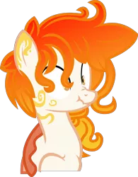 Size: 7011x9000 | Tagged: absurd resolution, artist:glessmlp, derpibooru import, oc, oc:sunset fall, safe, scrunchy face, simple background, solo, transparent background, unofficial characters only