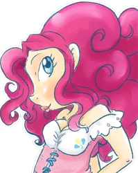 Size: 458x576 | Tagged: artist:cloverminto, derpibooru import, human, humanized, light skin, pinkie pie, safe