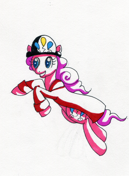 Size: 663x904 | Tagged: artist:alipes, ask, ask pinkie pierate, clothes, derpibooru import, hat, pinkie pie, pirate, safe, solo, traditional art, tumblr