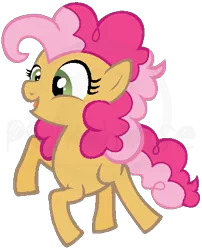 Size: 375x465 | Tagged: artist:ashidaii, derpibooru import, female, filly, oc, oc:silly string, offspring, parent:cheese sandwich, parent:pinkie pie, parents:cheesepie, safe, unofficial characters only, younger