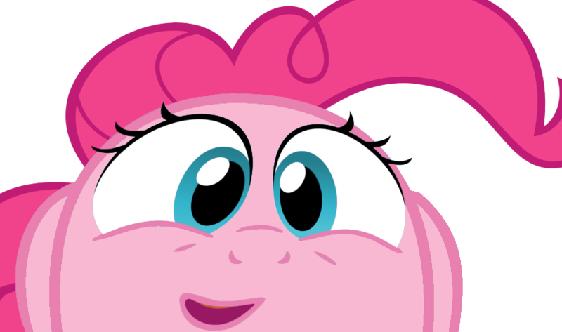 Size: 900x532 | Tagged: artist:pinkiepiemike, derpibooru import, faic, looking, pinkie pie, recolor, safe, simple background, solo, transparent background, vector