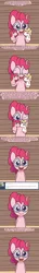 Size: 600x4200 | Tagged: safe, artist:solar-slash, derpibooru import, pinkie pie, surprise, ask pinkie pie solutions, ask, comic, g1, glasses, puppet, tumblr